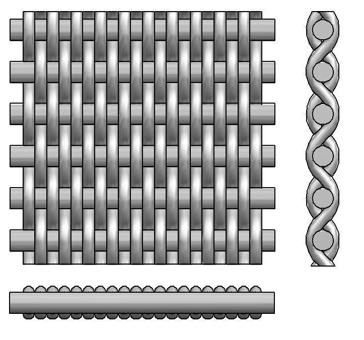 Reverse Plain Dutch Weave | Mesh Types | United Wire